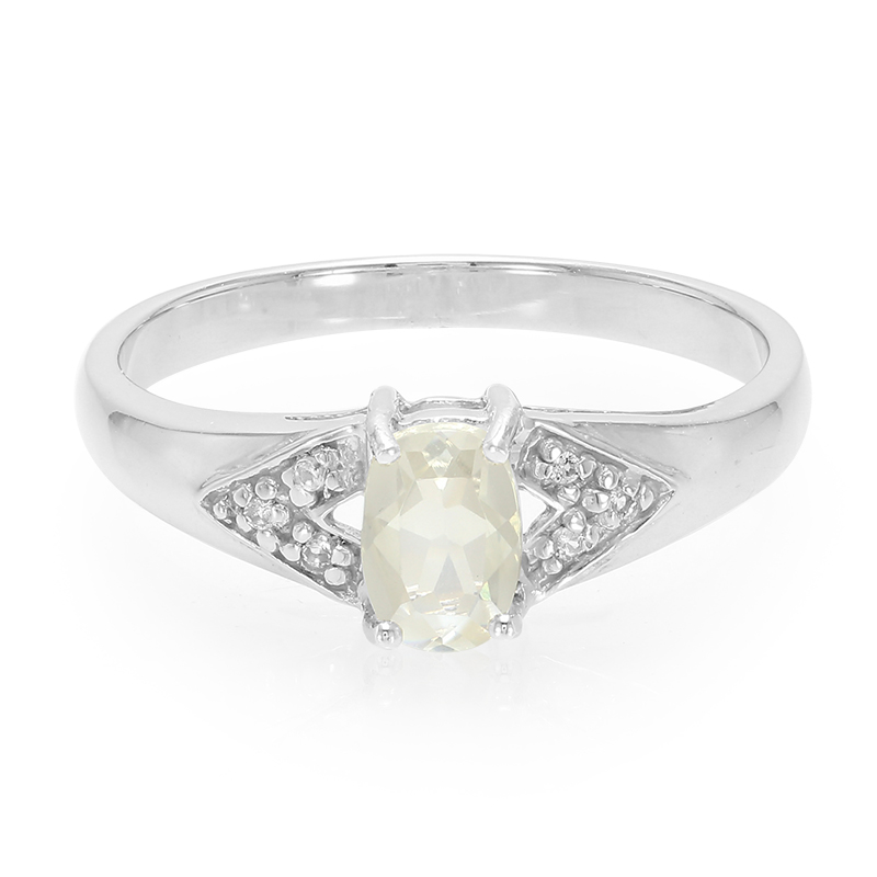 Orthoklas-Silberring