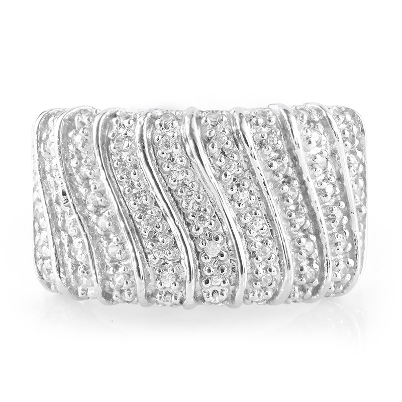 Zirkon-Silberring Zirkon-Silberring