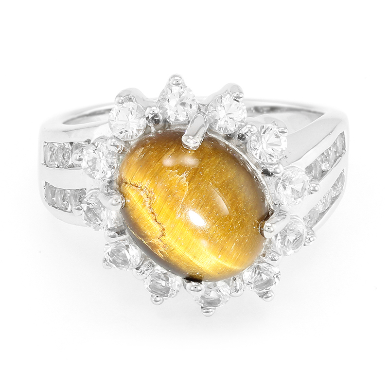 Tigerauge-Silberring Tigerauge-Silberring