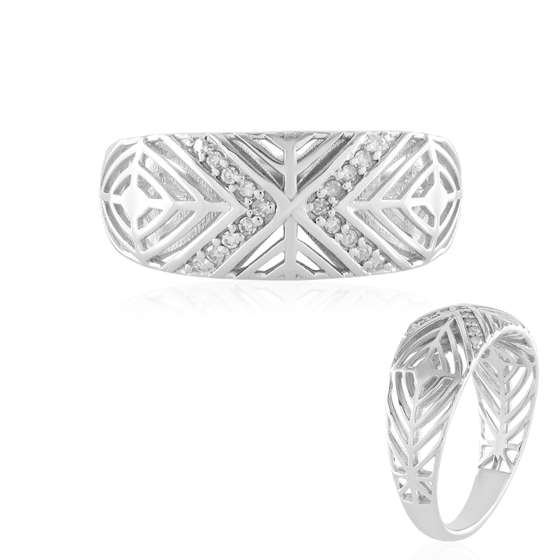 I2 (I) Diamant-Goldring (Ornaments by de Melo) I2 (I) Diamant-Goldring (Ornaments by de Melo)