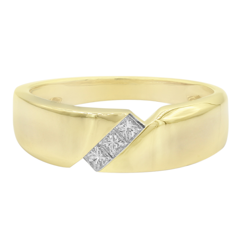 SI1 (G) Diamant-Goldring (Annette)