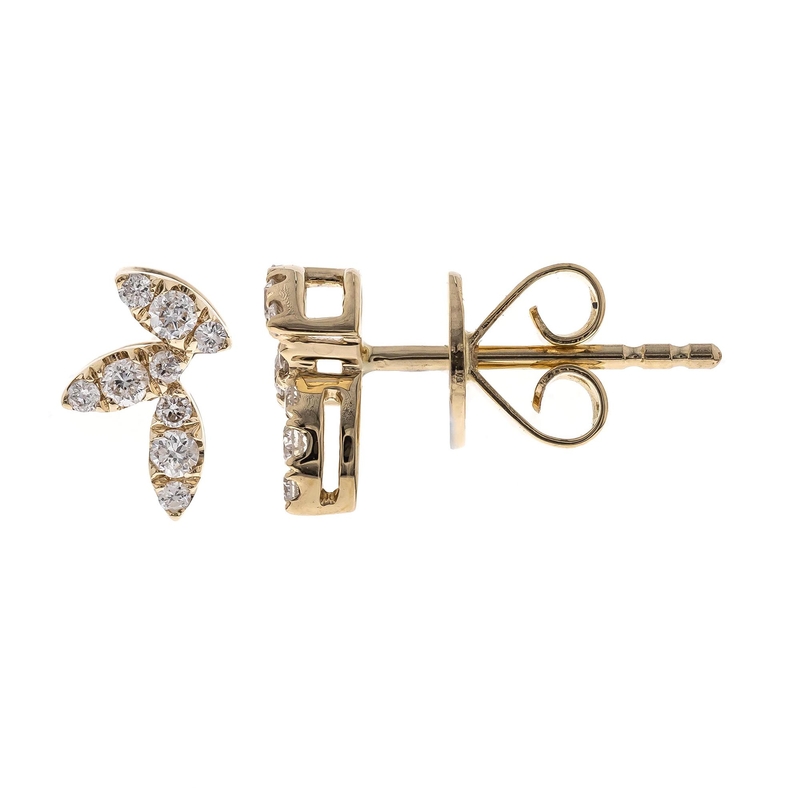 SI2 (H) Brillant-Goldohrringe (CIRARI)