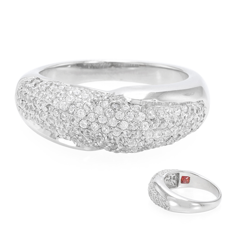 Zirkon-Silberring Zirkon-Silberring