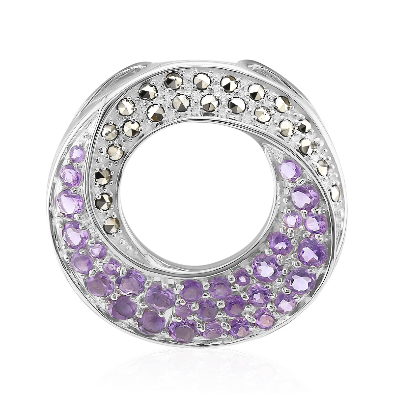 Amethyst-Silberanhänger (Annette classic)