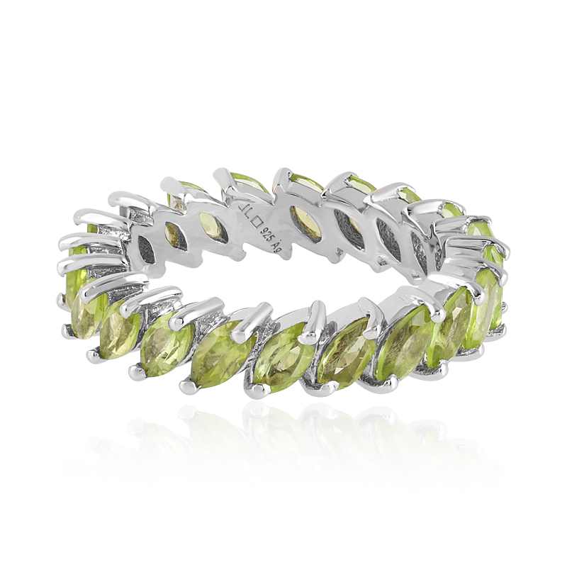 Arizona-Peridot-Silberring