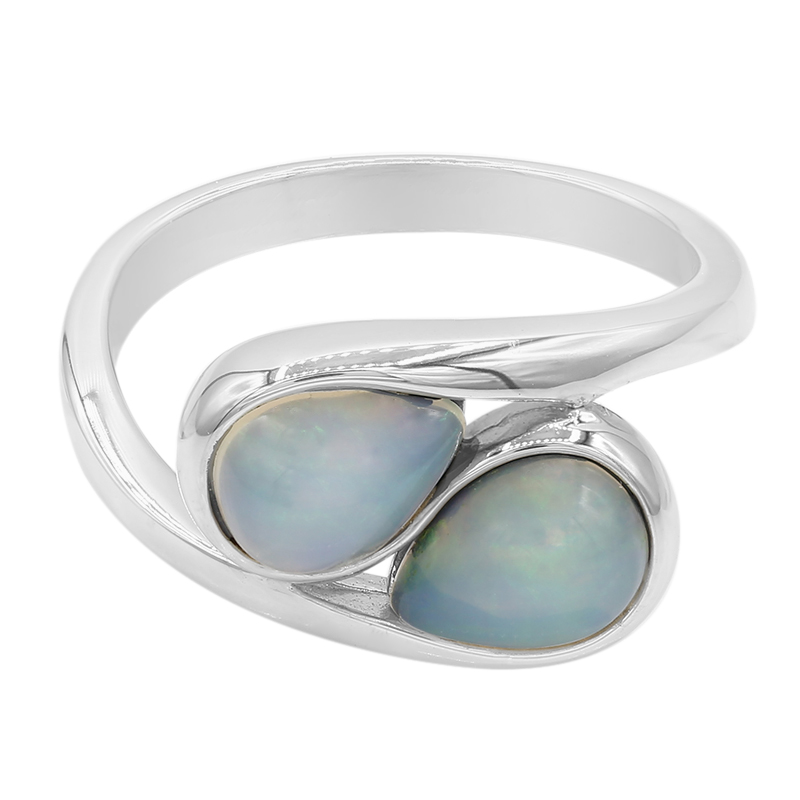 Welo-Opal-Silberring