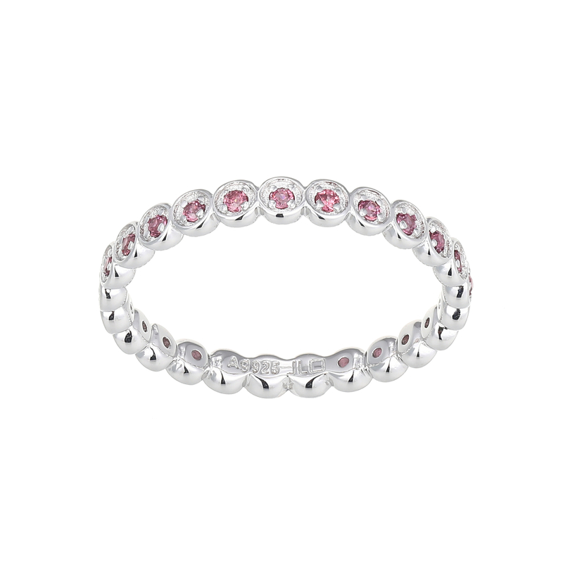 Rhodolith-Silberring Rhodolith-Silberring