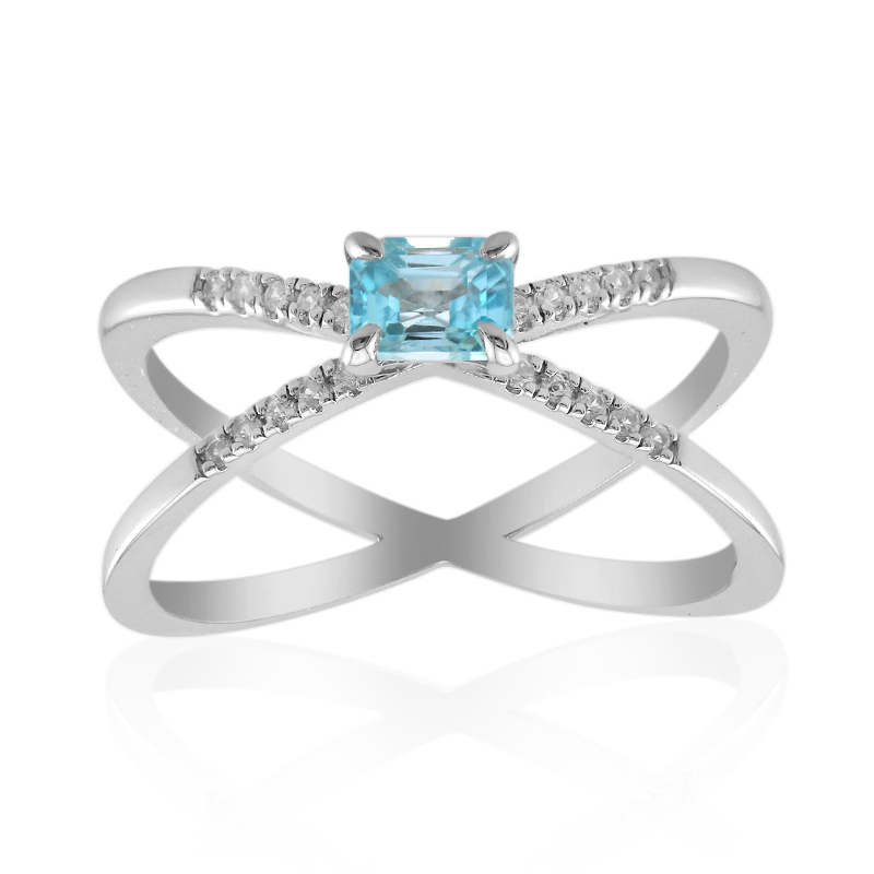 Ratanakiri-Zirkon-Silberring