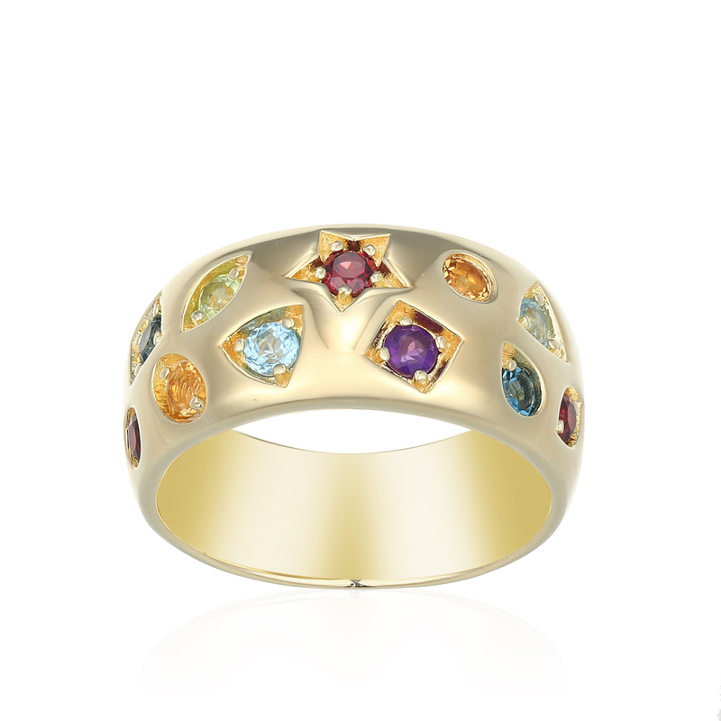 Edelstein-Silberring (Adela Silber) Edelstein-Silberring (Adela Silber)