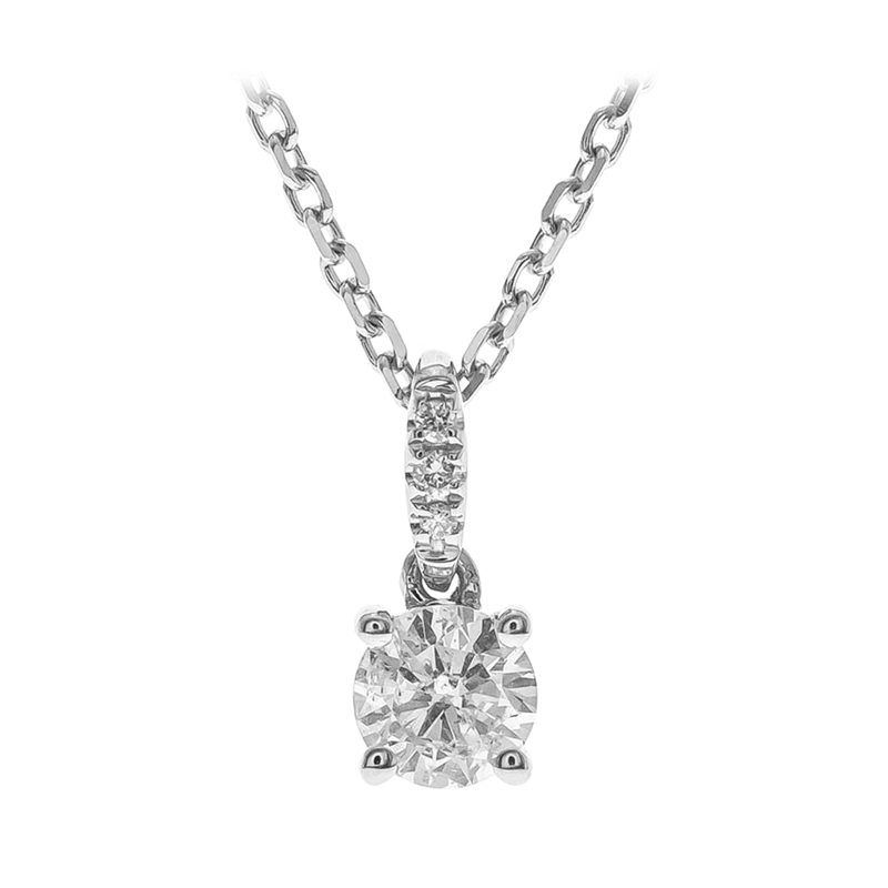 SI1 (H) Brillant-Goldhalskette (CIRARI)