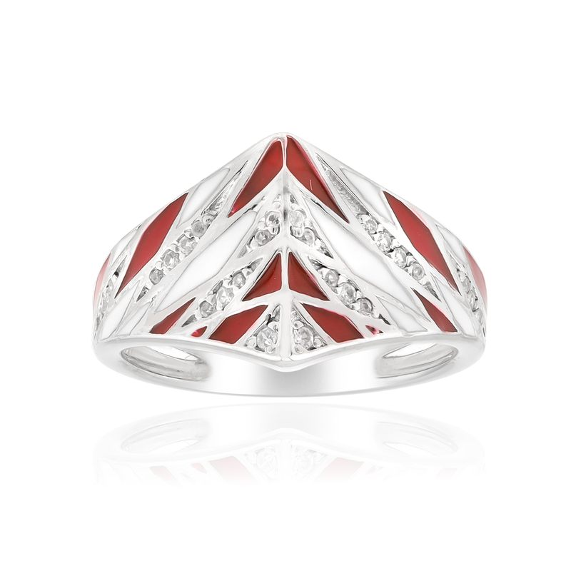 Zirkon-Silberring (SAELOCANA)