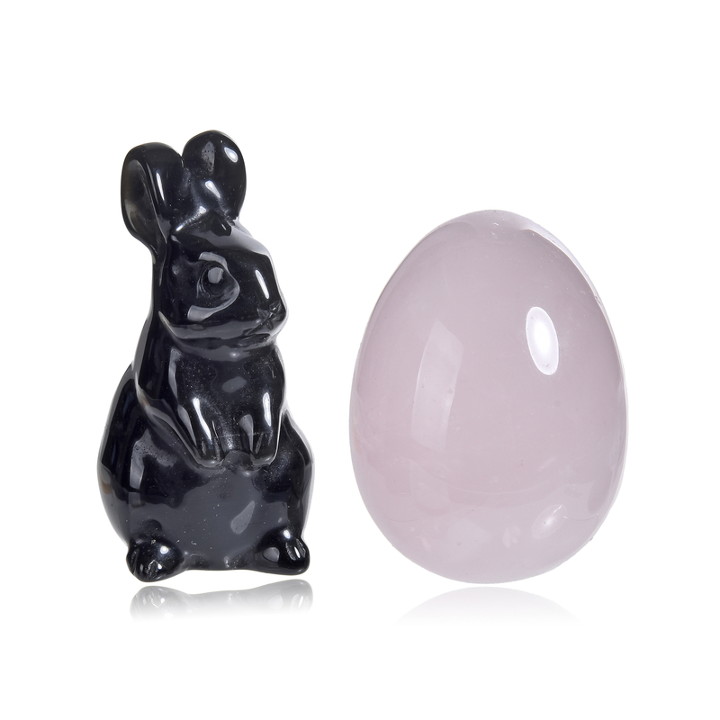 Juwelo-Set Hase und Ei