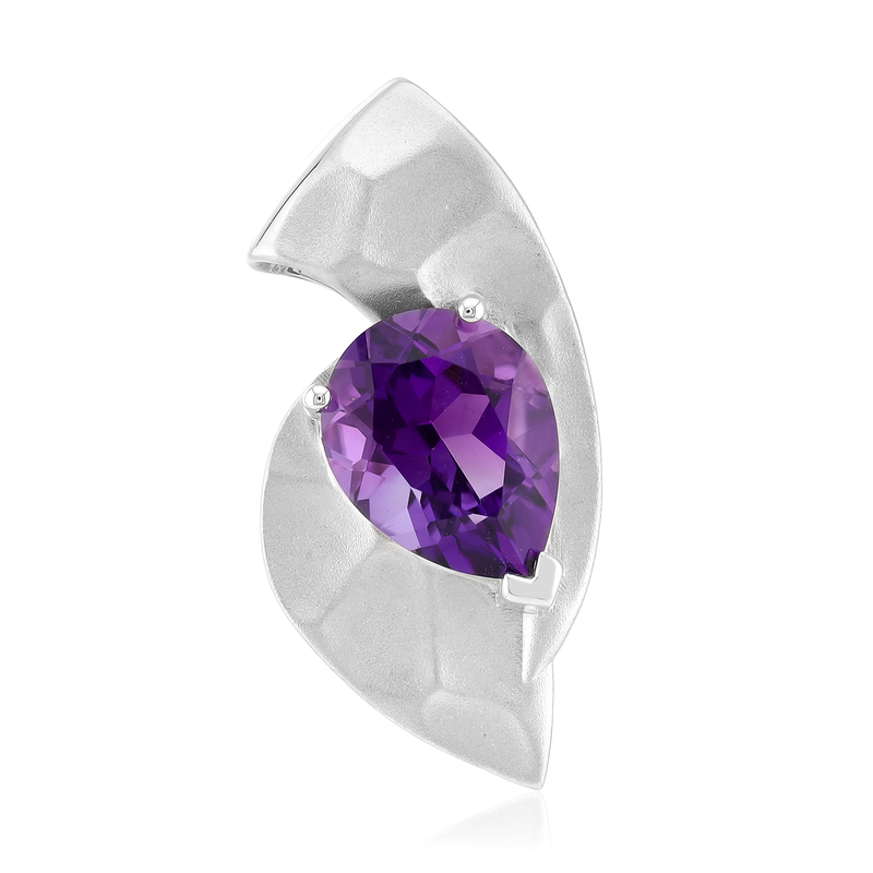 Uruguay-Amethyst-Silberanhänger (Pallanova)