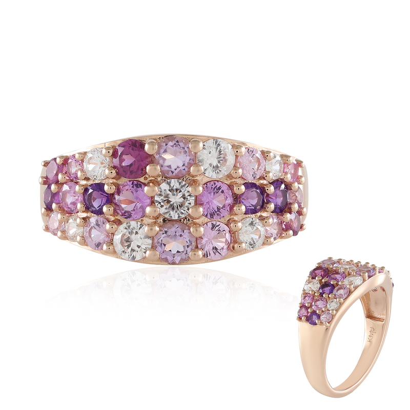 Edelstein-Silberring (KM by Juwelo) Edelstein-Silberring (KM by Juwelo)