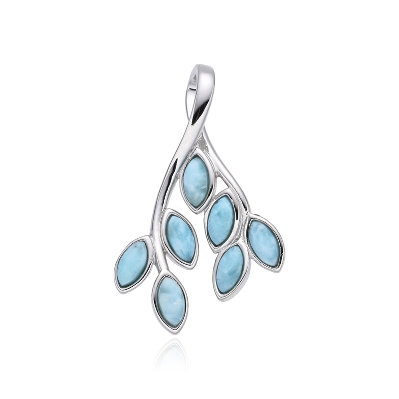 Larimar-Silberanhänger Larimar-Silberanhänger