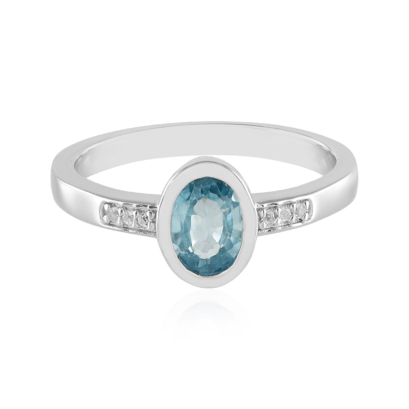 Ratanakiri-Zirkon-Silberring