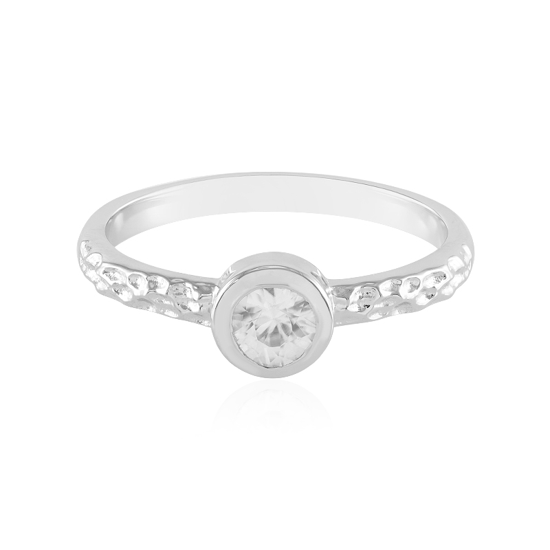 Zirkon-Silberring Zirkon-Silberring