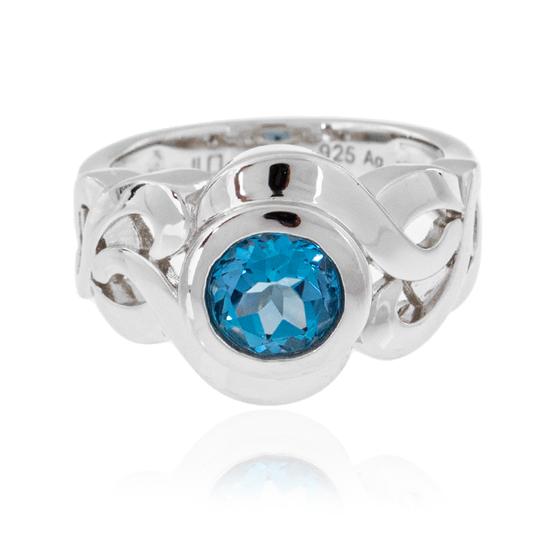 Marambaia-Topas-Silberring Marambaia-Topas-Silberring