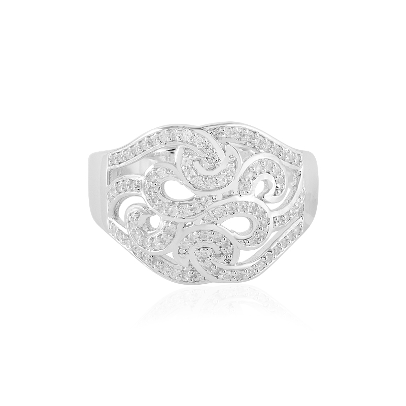 Zirkon-Silberring Zirkon-Silberring