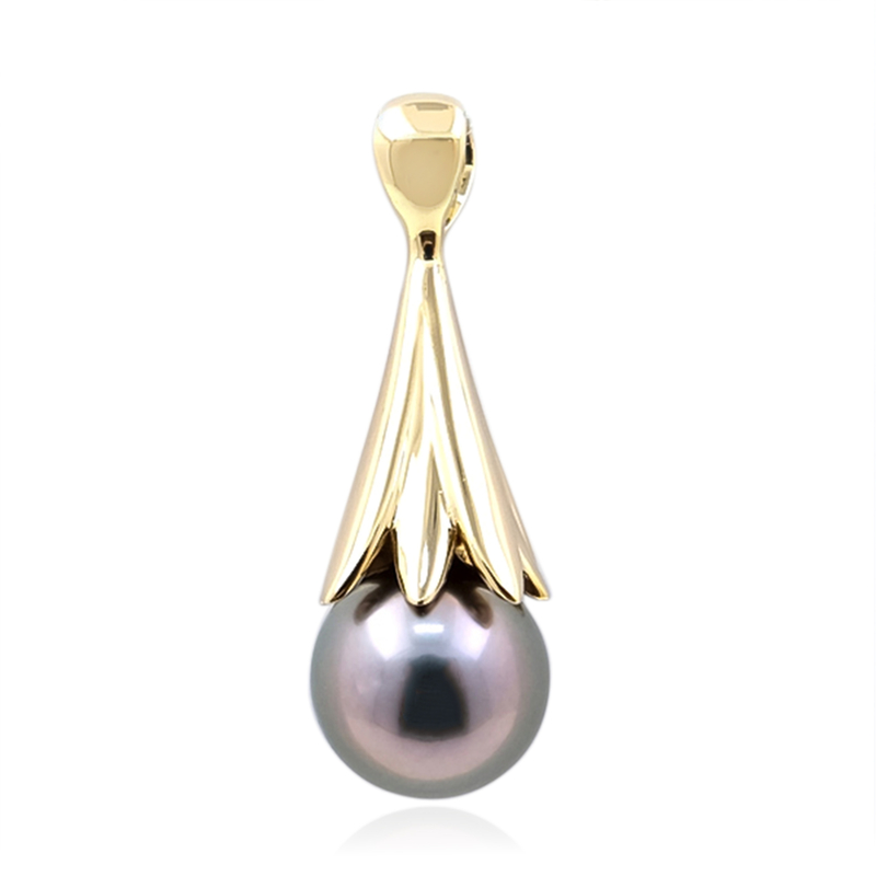 Tahitiperlen-Goldanhänger (de Melo)