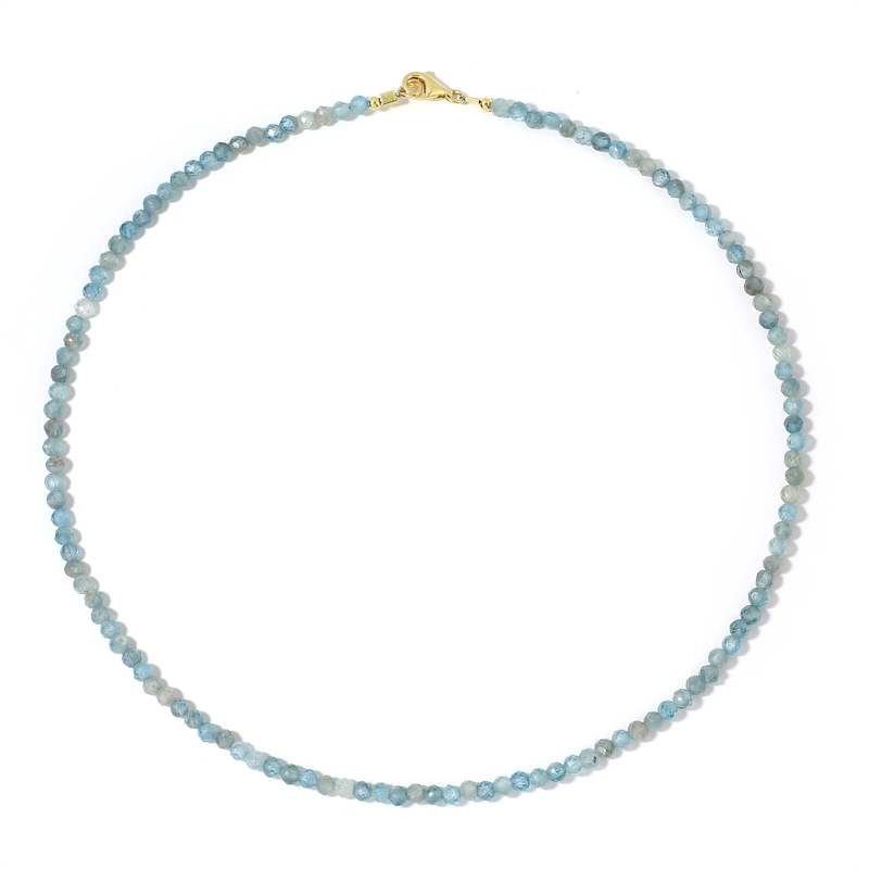 Ratanakiri-Zirkon-Silberhalskette