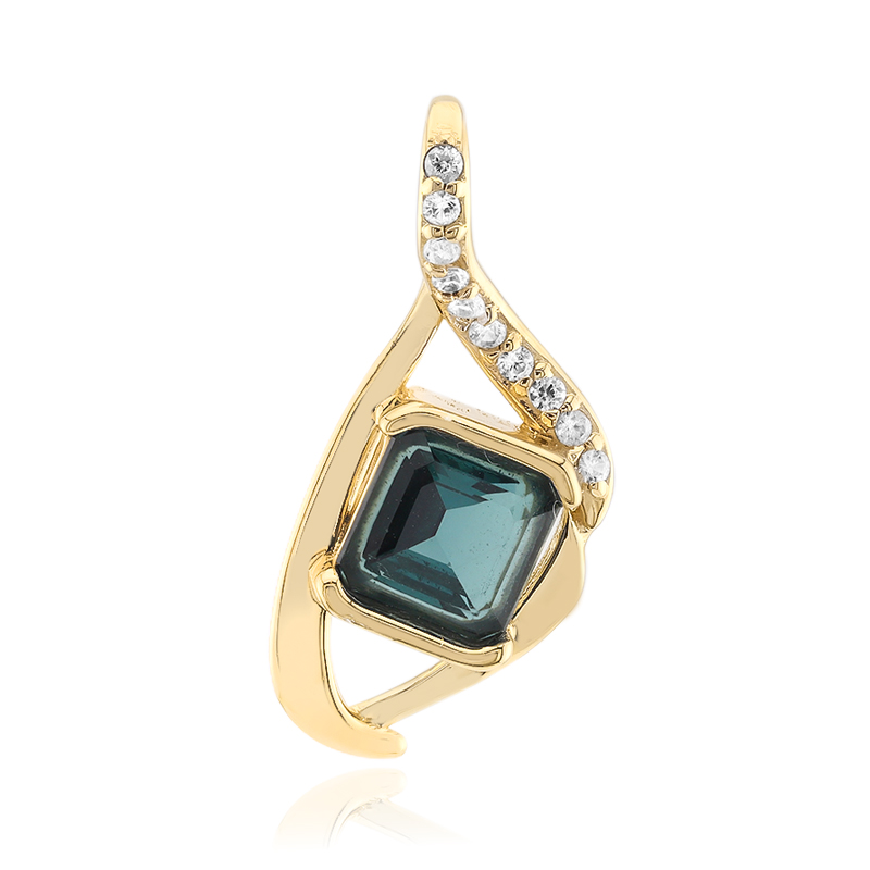 Indigolith-Silberanhänger (Adela Silber)