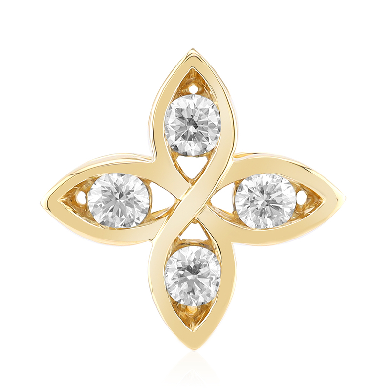 SI1 (G) Brillant-Goldanhänger (Annette)