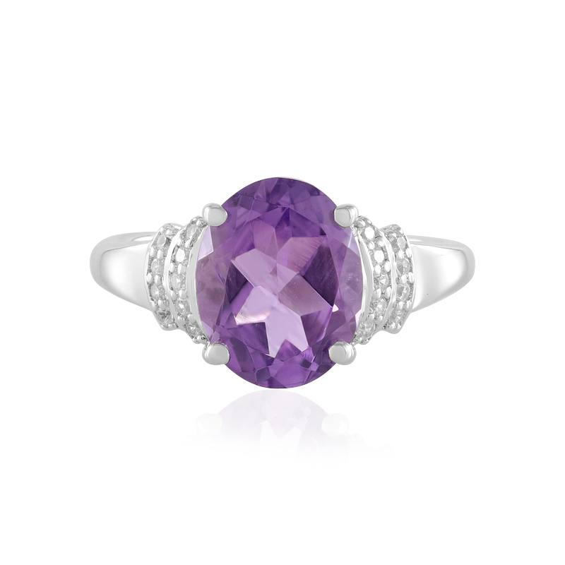 Amethyst-Silberring