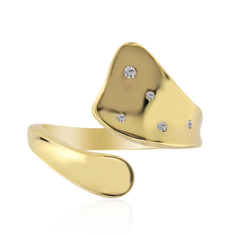 SI1 (G) Brillant-Silberring (Annette)