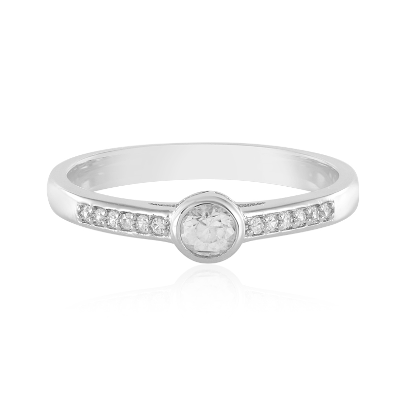 Zirkon-Silberring Zirkon-Silberring