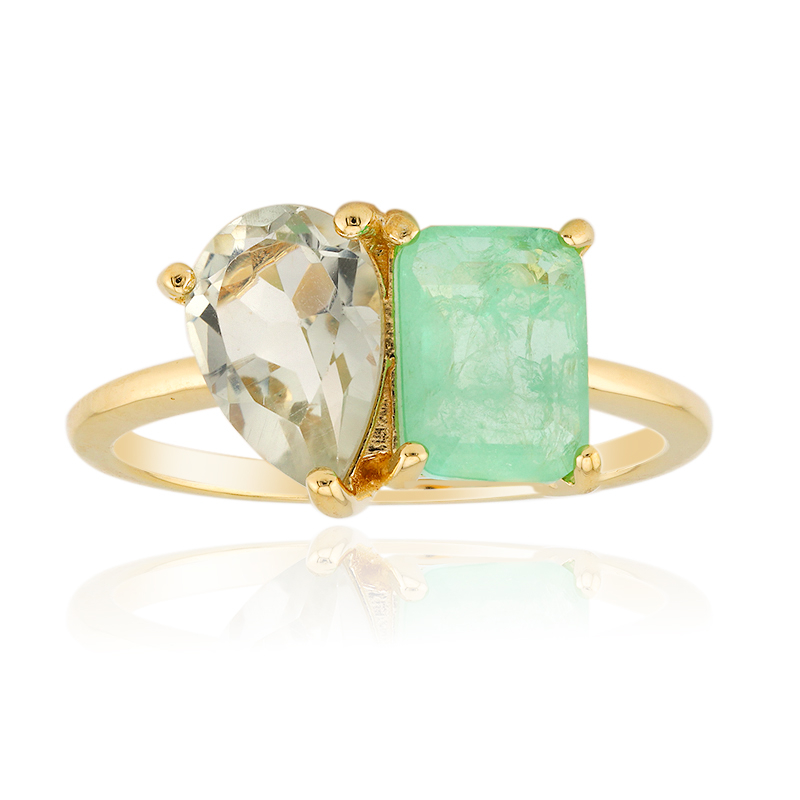 Edelstein-Silberring