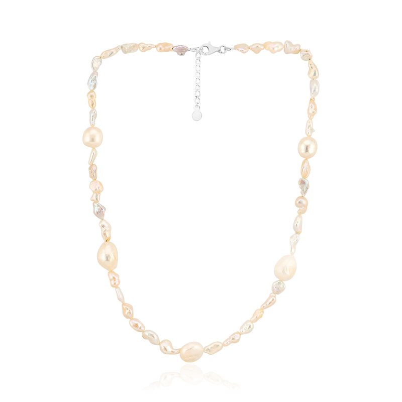 Perlen-Silberhalskette (TPC)