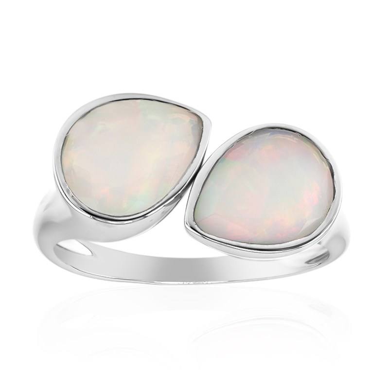 Welo-Opal-Silberring Welo-Opal-Silberring