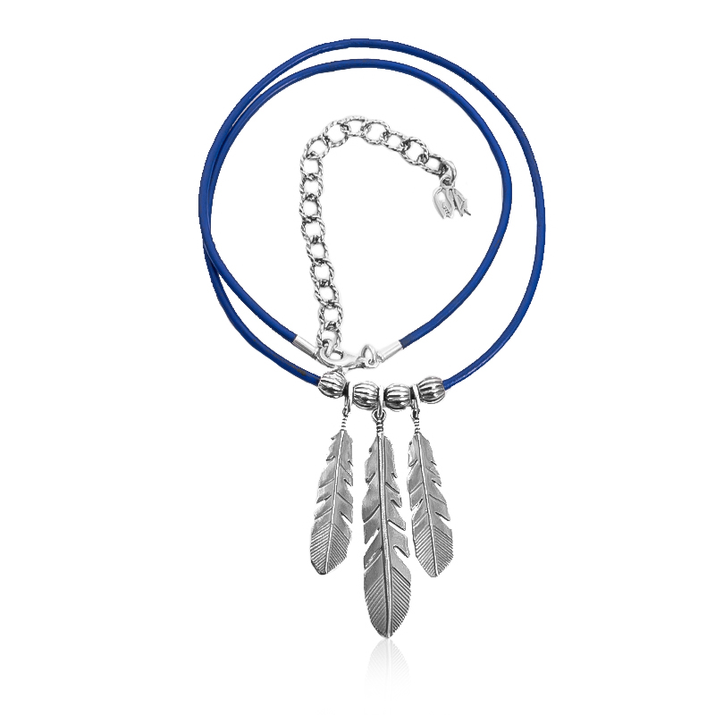 Lederhalskette (Desert Chic) Lederhalskette (Desert Chic)