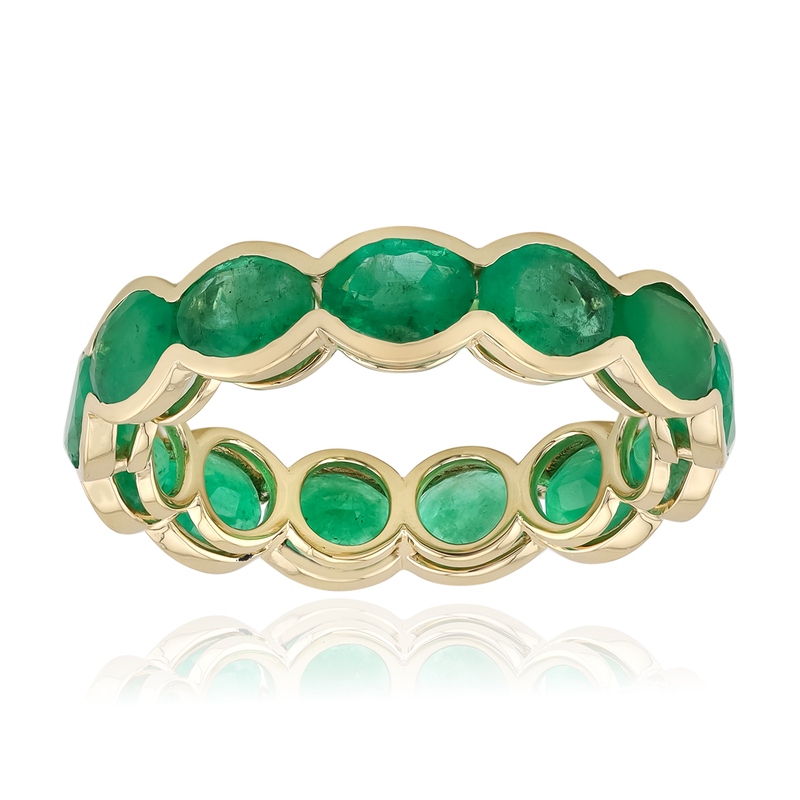 Sambia-Smaragd-Goldring