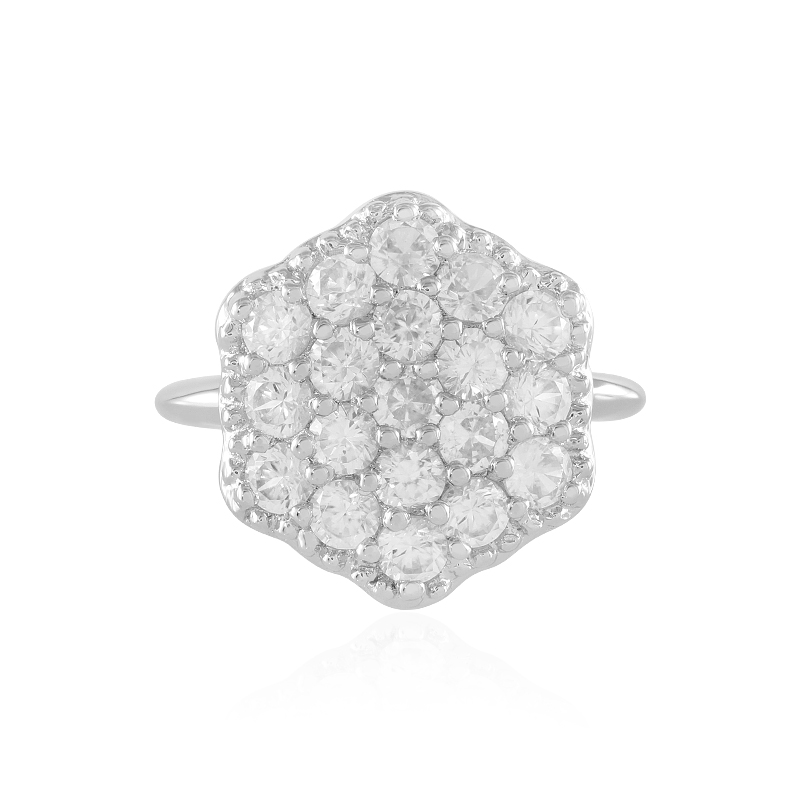 Zirkon-Silberring Zirkon-Silberring