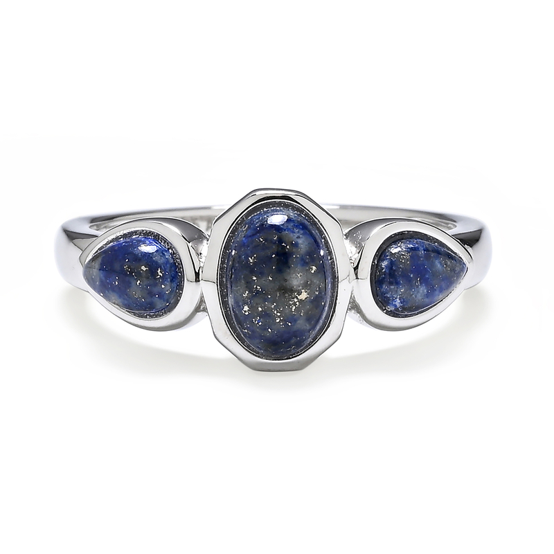 Lapislazuli-Silberring
