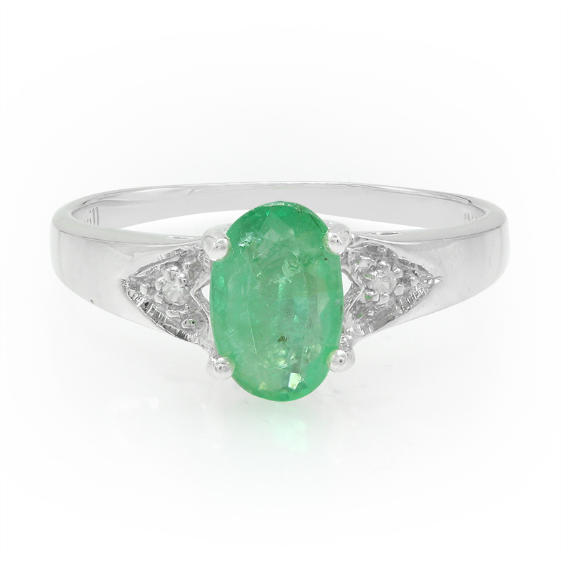 Bahia-Smaragd-Silberring Bahia-Smaragd-Silberring