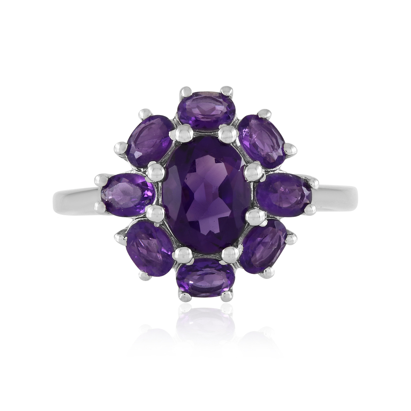 Sambia-Amethyst-Silberring