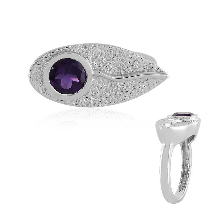 Amethyst-Silberring (MONOSONO COLLECTION) Amethyst-Silberring (MONOSONO COLLECTION)