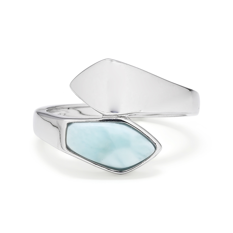 Larimar-Silberring