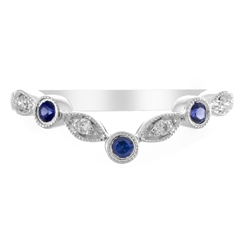 Blauer Ceylon-Saphir-Goldring (CIRARI)