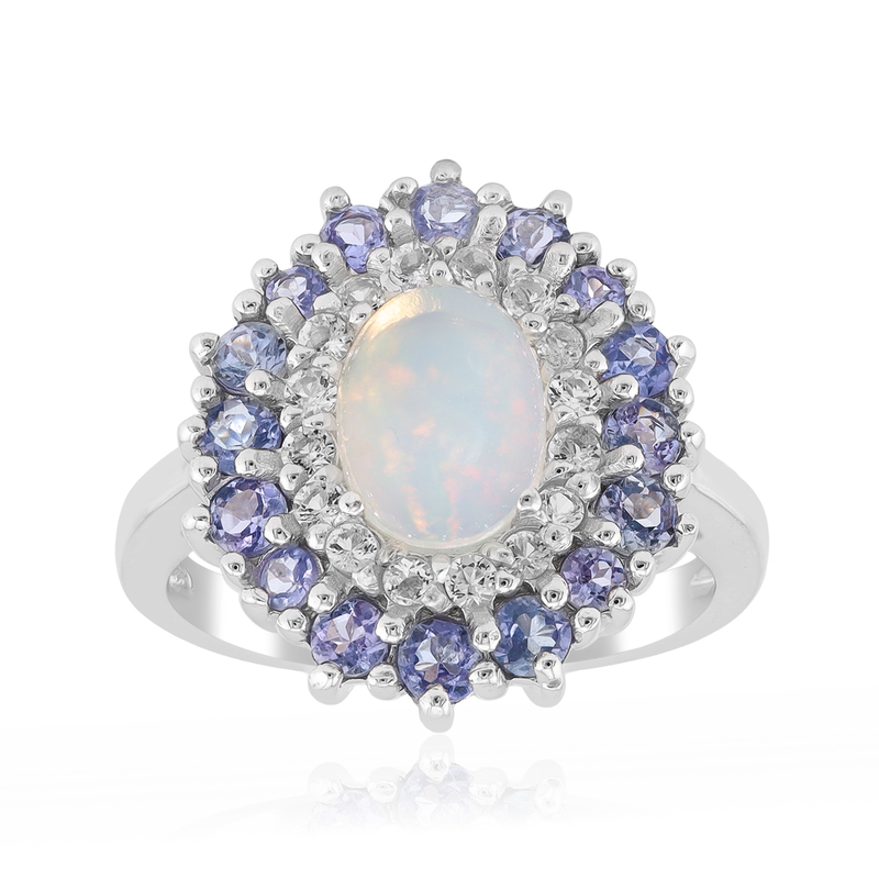 Welo-Opal-Silberring