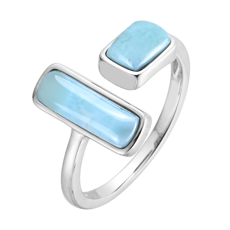 Larimar-Silberring