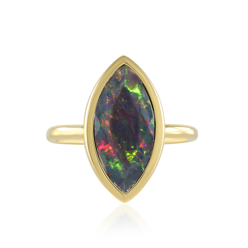 Mezezo-Opal-Silberring Mezezo-Opal-Silberring