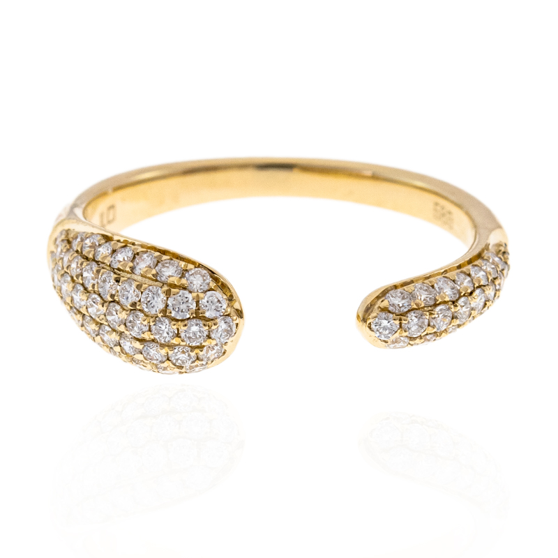 Lupenreiner (F) Brillant-Goldring (LUCENT DIAMONDS)