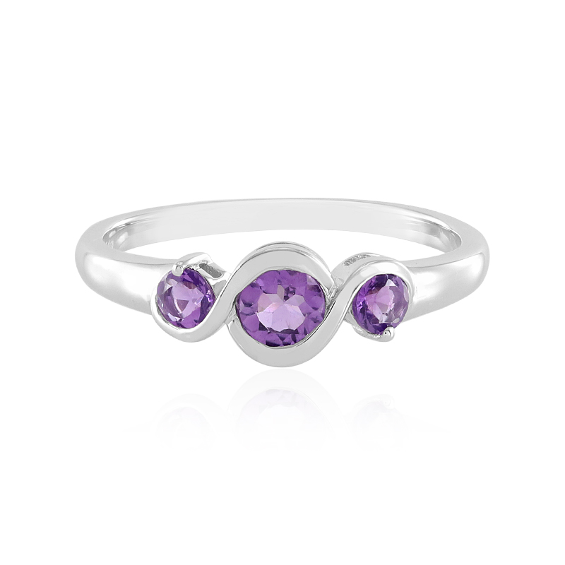 Amethyst-Silberring