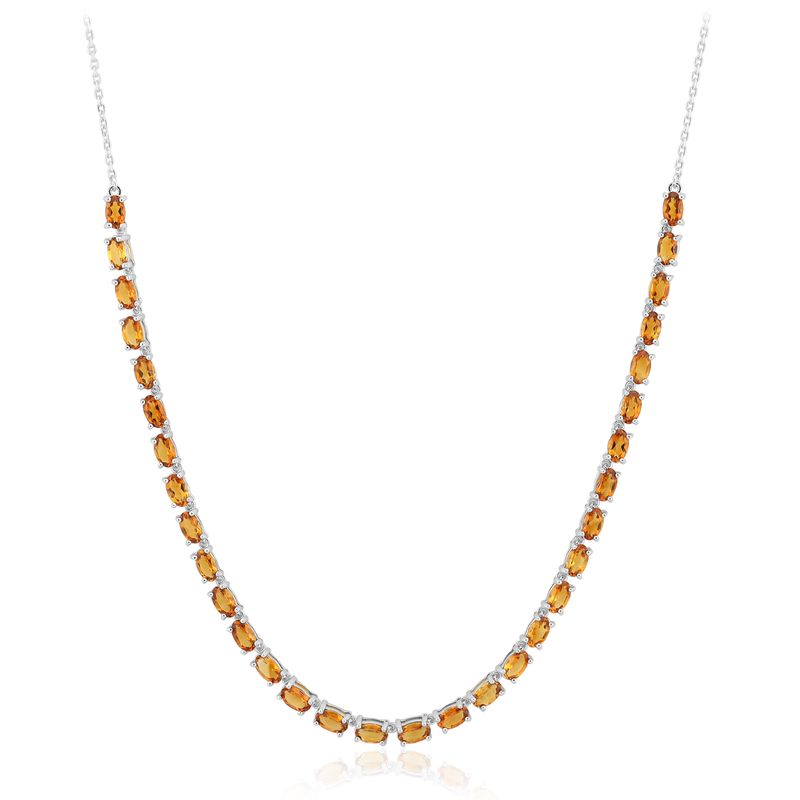 Madeira-Citrin-Silbercollier Madeira-Citrin-Silbercollier