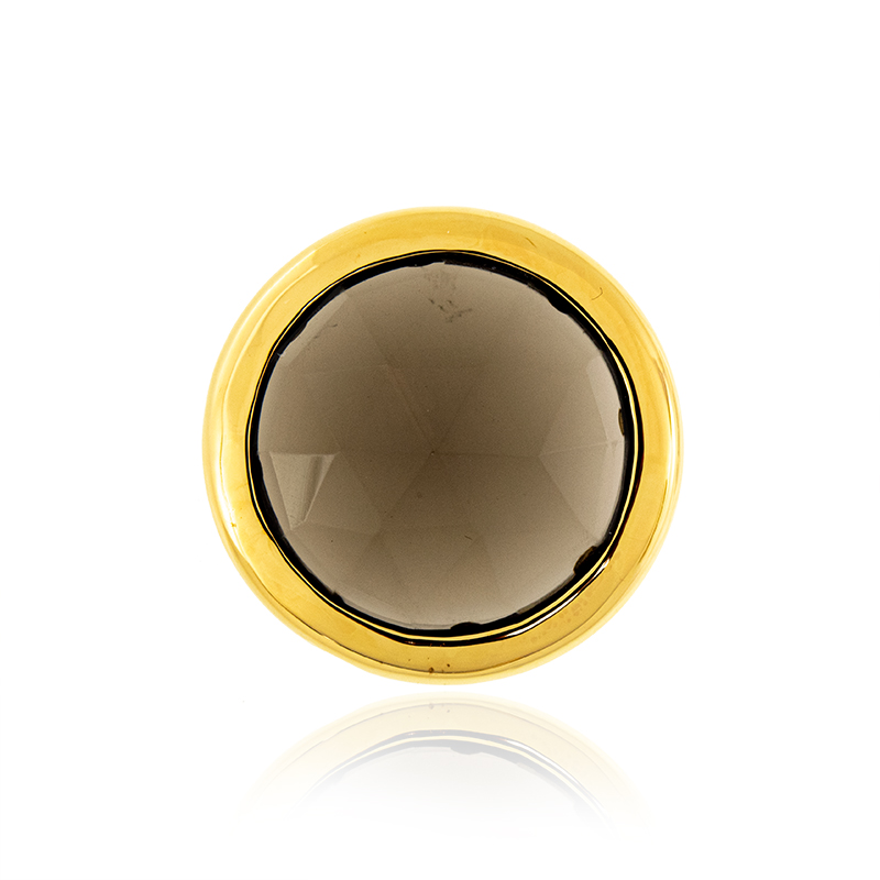 Rauchquarz-Silberanhänger (MONOSONO COLLECTION)