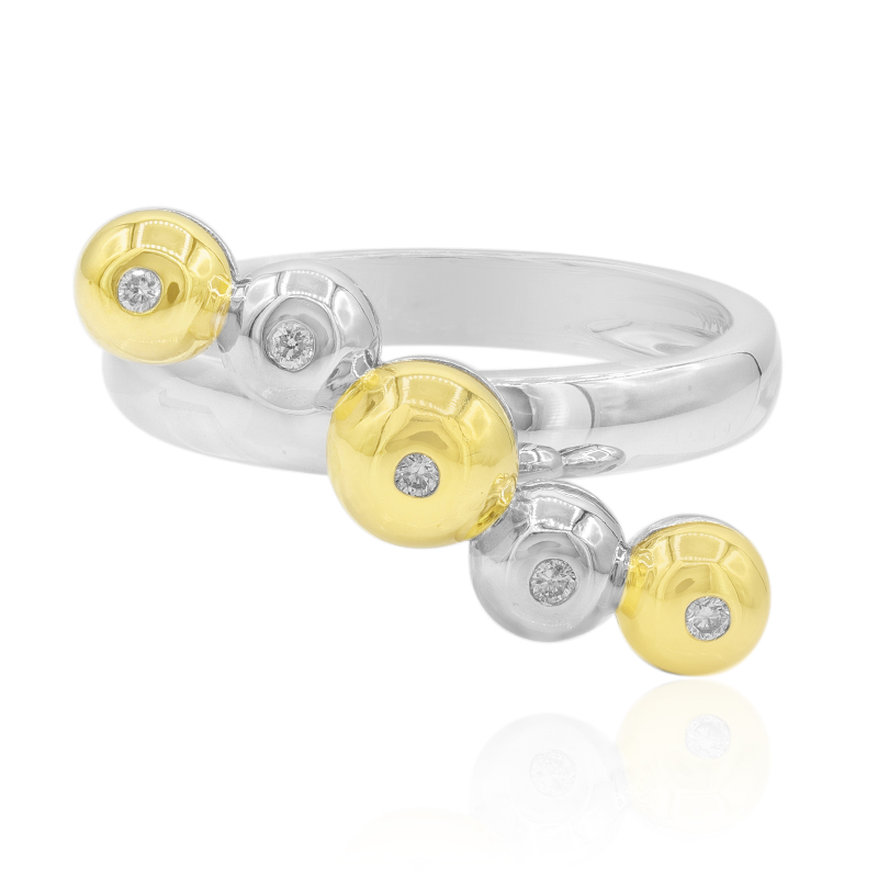 I1 (G) Brillant-Silberring (Annette)